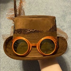 Steampunk Hat w Goggles